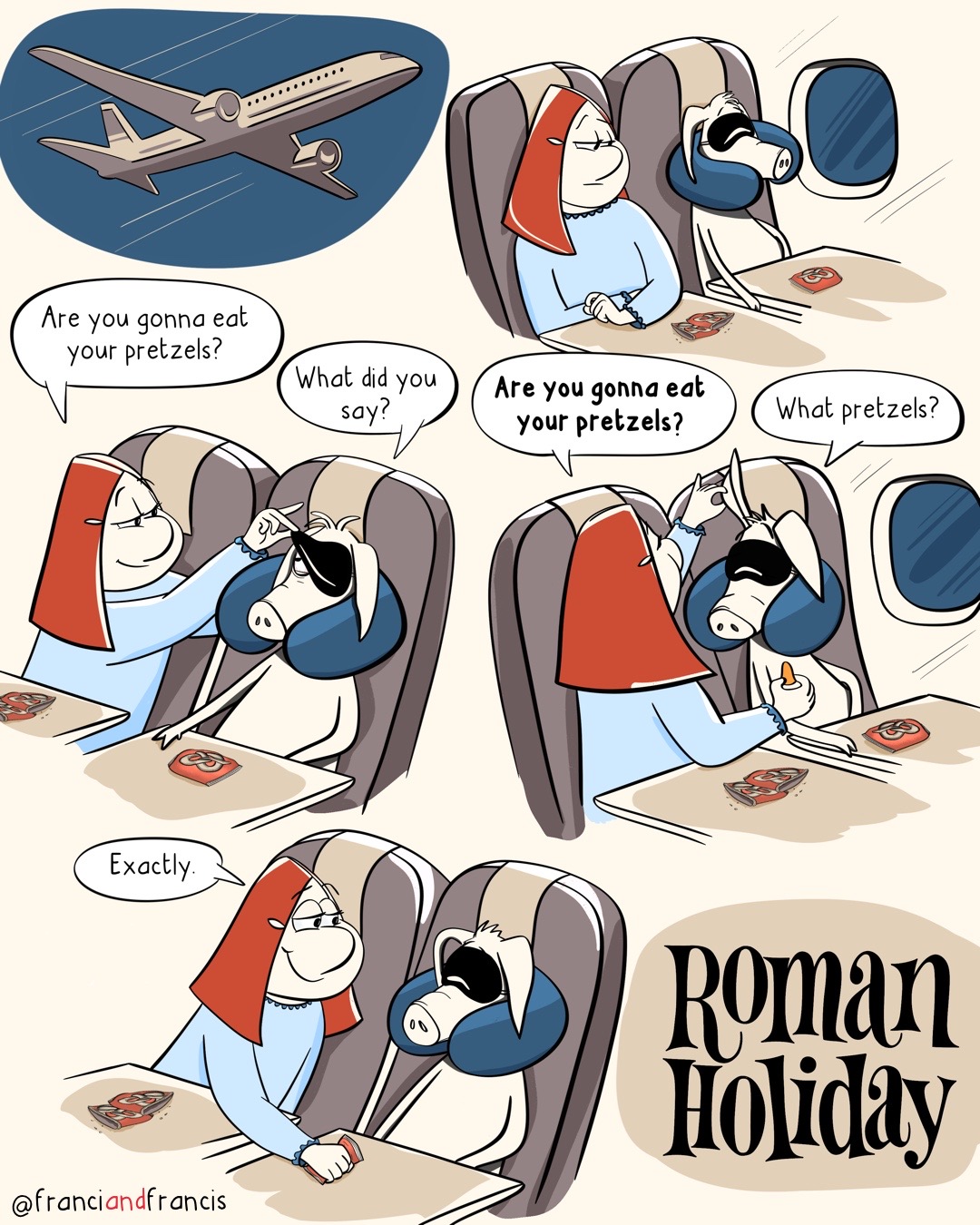 Roman Holiday: Plane